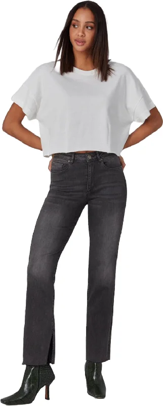 Jasper Mid Rise Straight Jeans - Women's|-|Jean droit à taille mi-haute Jasper - Femme